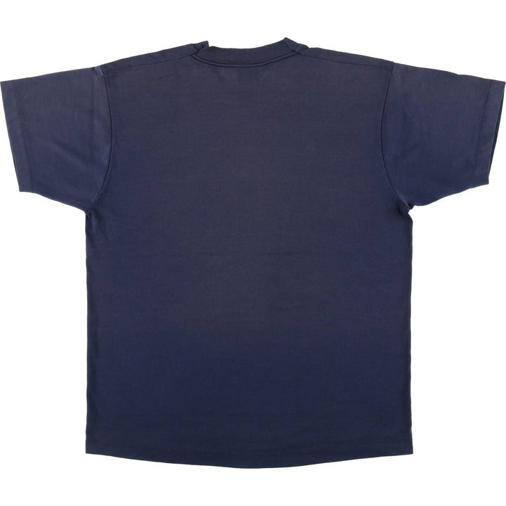 90'S Screen Stars Captain's Gallery Advertising T-shirt Made in USA Men's XL Vintage cotton navy blue type Vintage Second Hand