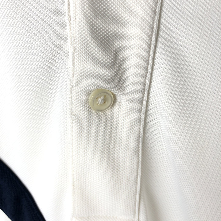 Ralph Lauren POLO by Ralph Lauren Big Pony Short Sleeve Polo Shirt Men's M polyester white type Vintage Second Hand