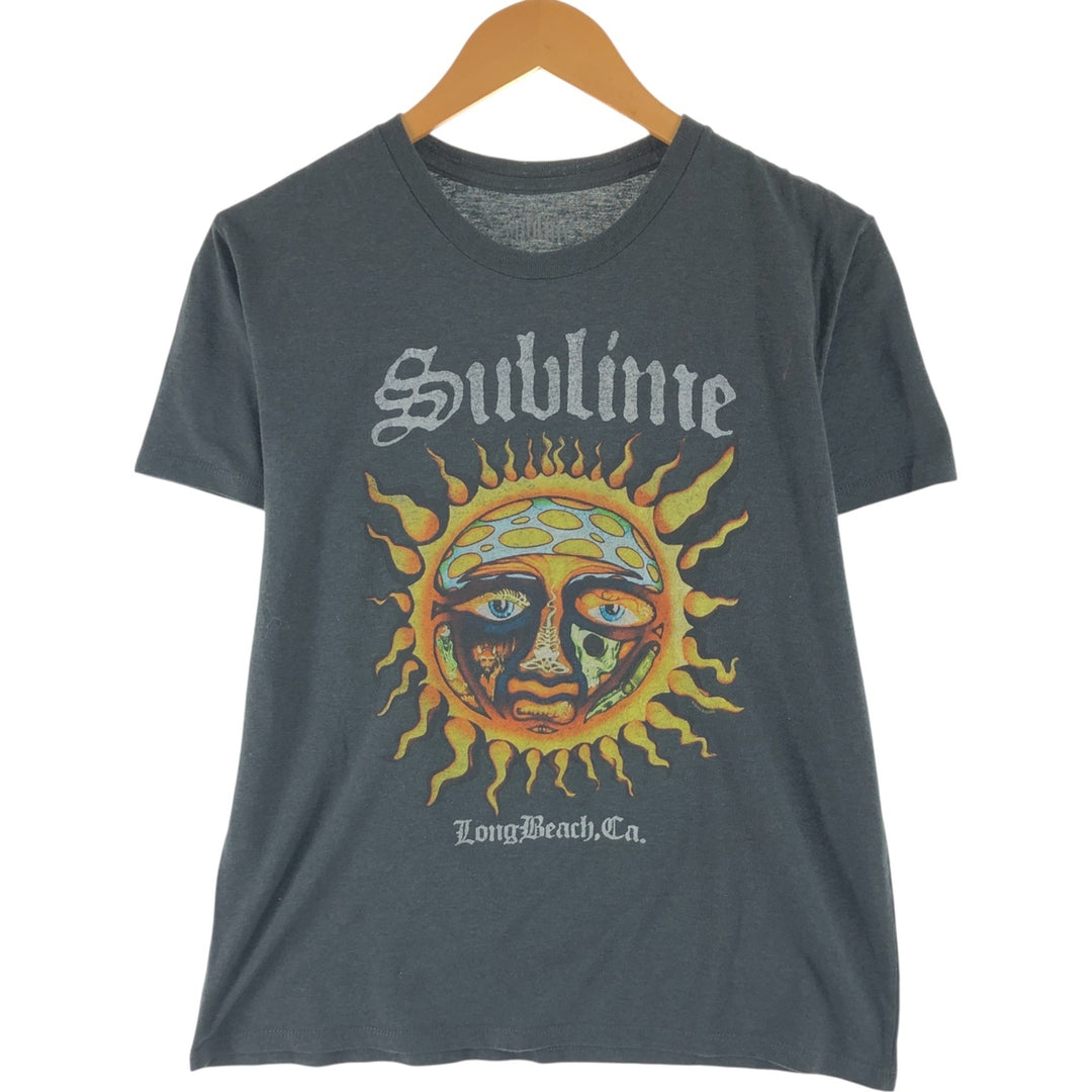 SUBLIME Band T-shirt, Men's S size cotton Charcoal Vintage Second Hand