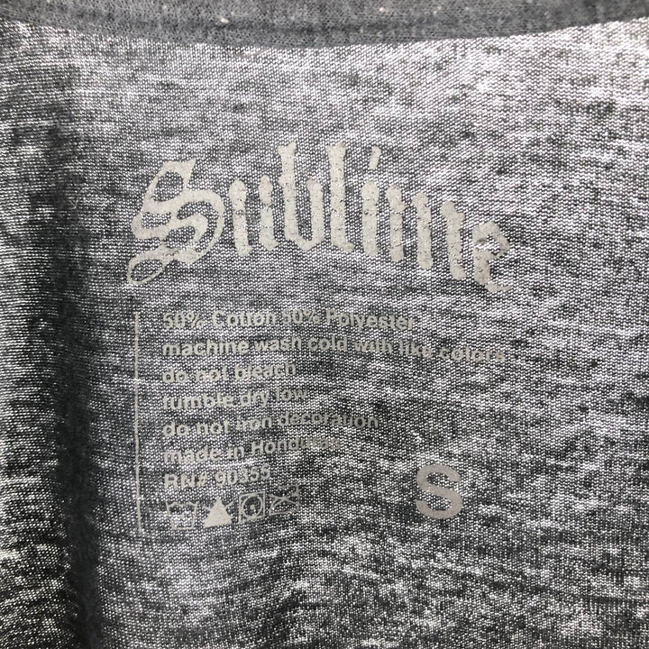 SUBLIME Band T-shirt, Men's S size cotton Charcoal Vintage Second Hand