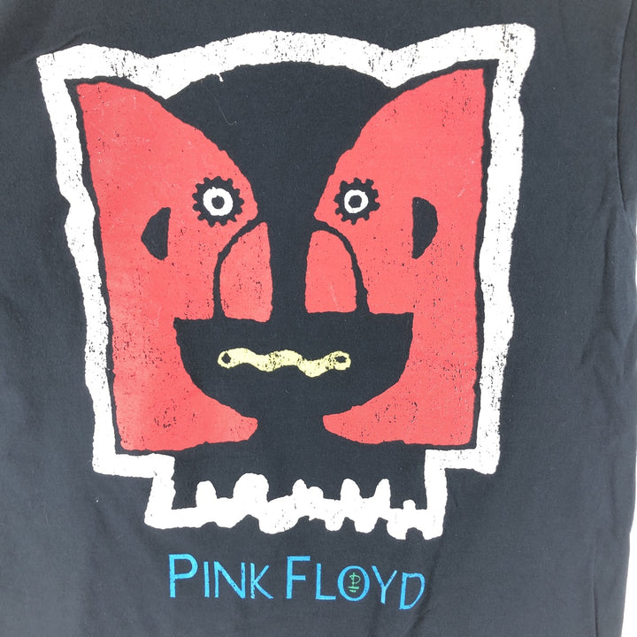 PINK FLOYD Pink Floyd Band T-shirt Band T Men's M size cotton black type Vintage Second Hand