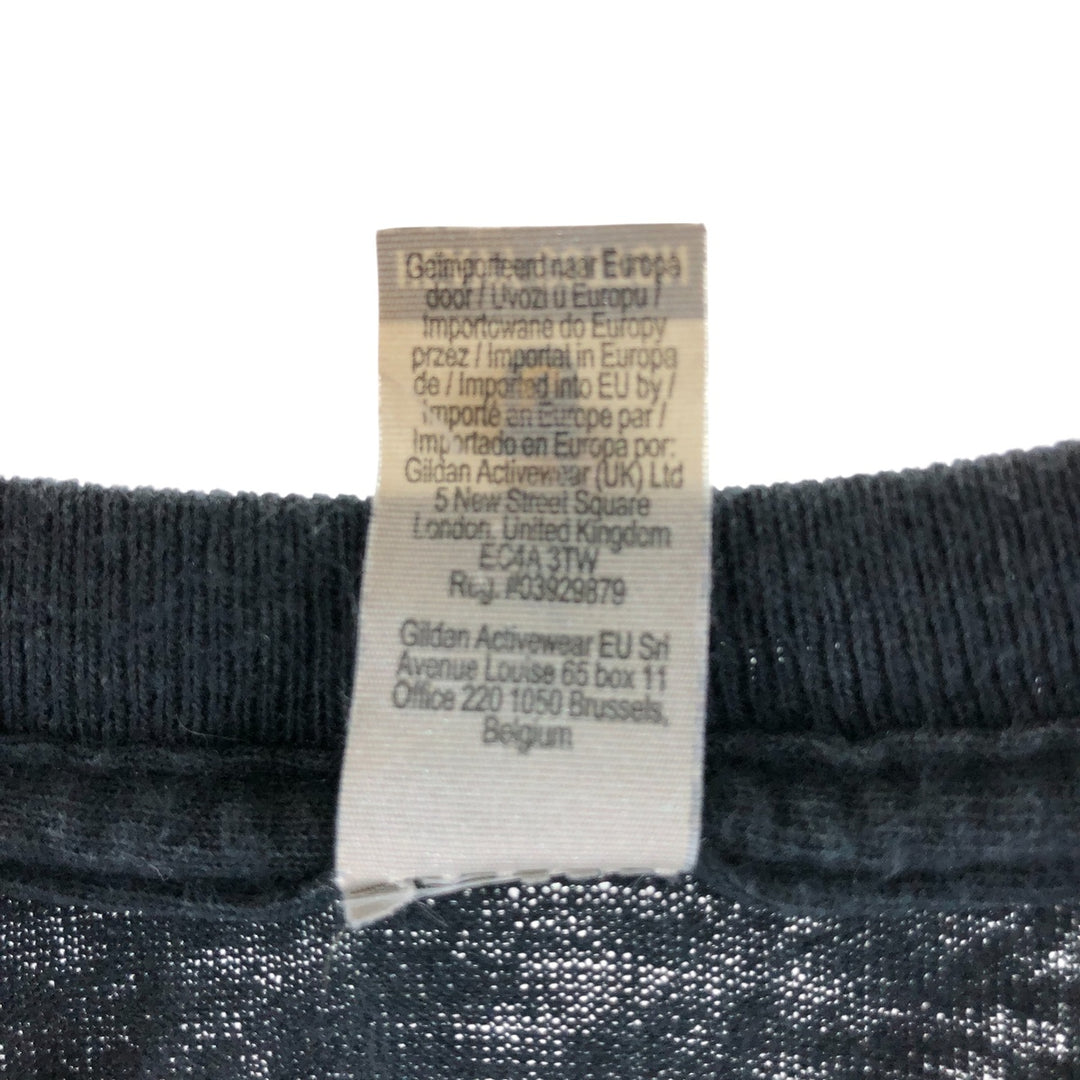 Gildan PAPA ROACH Band T-shirt, Men's M size unclear black type Vintage Second Hand