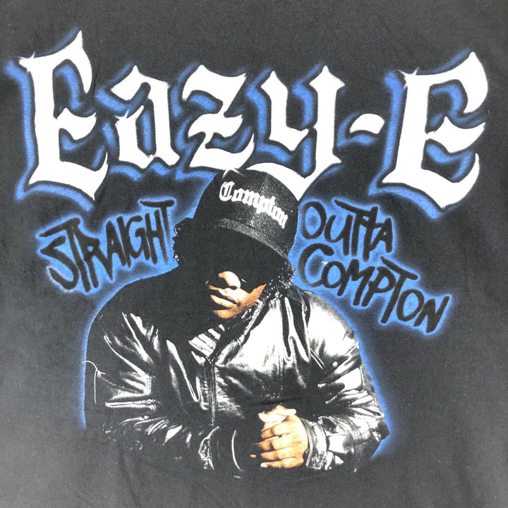 EAZY-E Easy E Rap T-shirt Rap T Men's M size cotton black type Vintage Second Hand