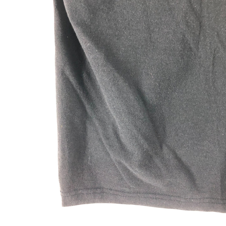 IRON MAIDEN Iron Maiden Band T-shirt Band T Men's M size unclear black type Vintage Second Hand