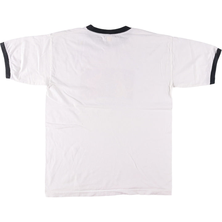 Delta HEADLINE SIXTEEN CANDLES Lovely Unrequited Love Movie Ringer T-Shirt Made in USA Men's L size cotton white type Vintage Second Hand