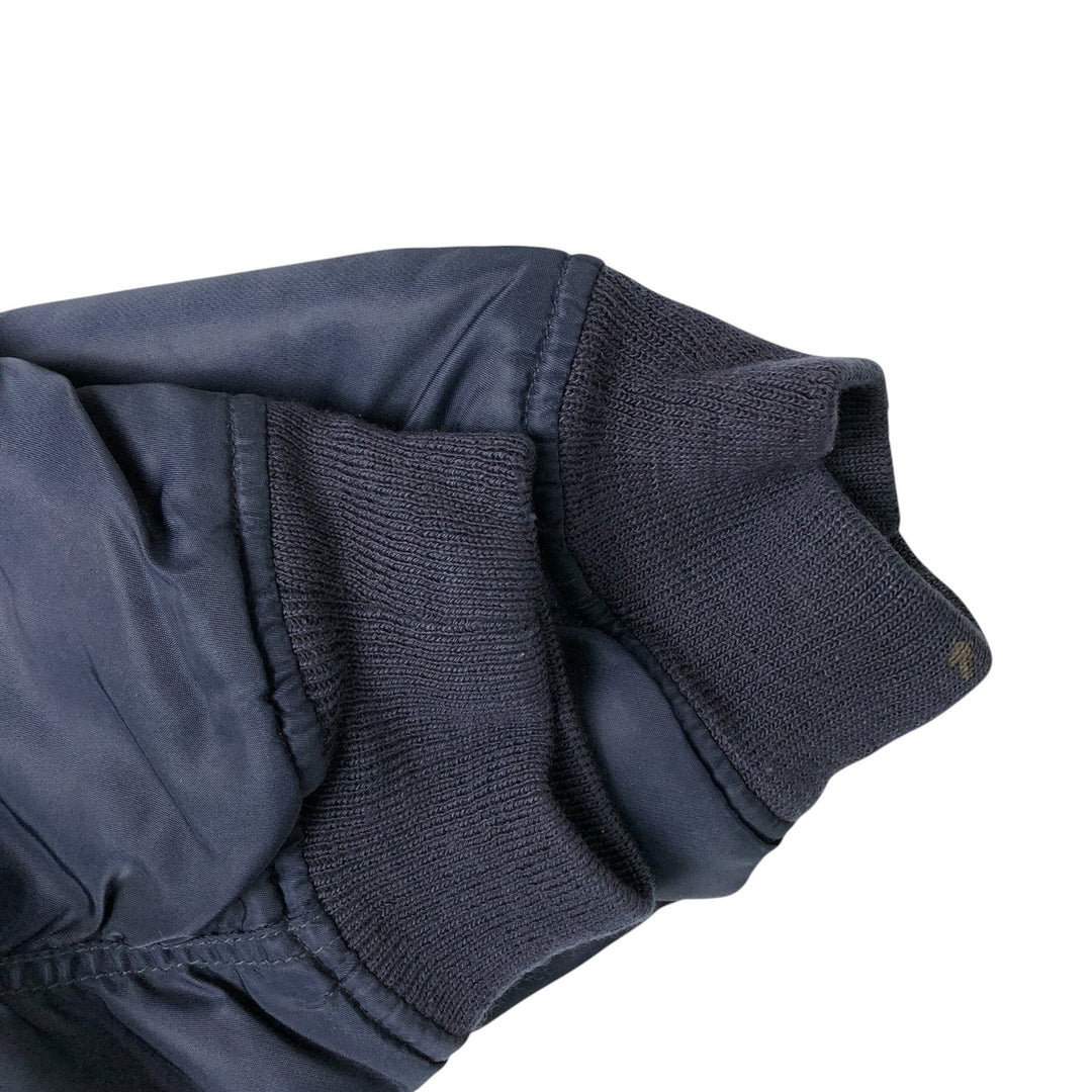 Highpoint MA-1 Style Padded Military Flight Jacket, Men's Size XL, Vintage Nylon navy blue type Vintage Second Hand