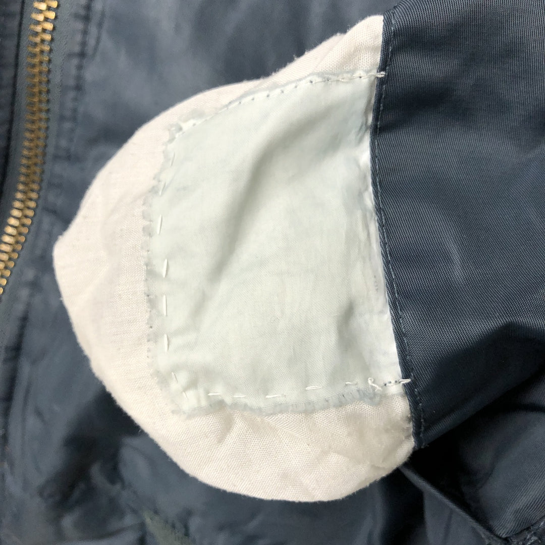 Civilian MIL-TEC MA-1 Type Padded Military Flight Jacket, Men's Size XXL unclear navy blue type Vintage Second Hand