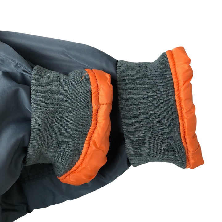 Civilian MIL-TEC MA-1 Type Padded Military Flight Jacket, Men's Size XXL unclear navy blue type Vintage Second Hand