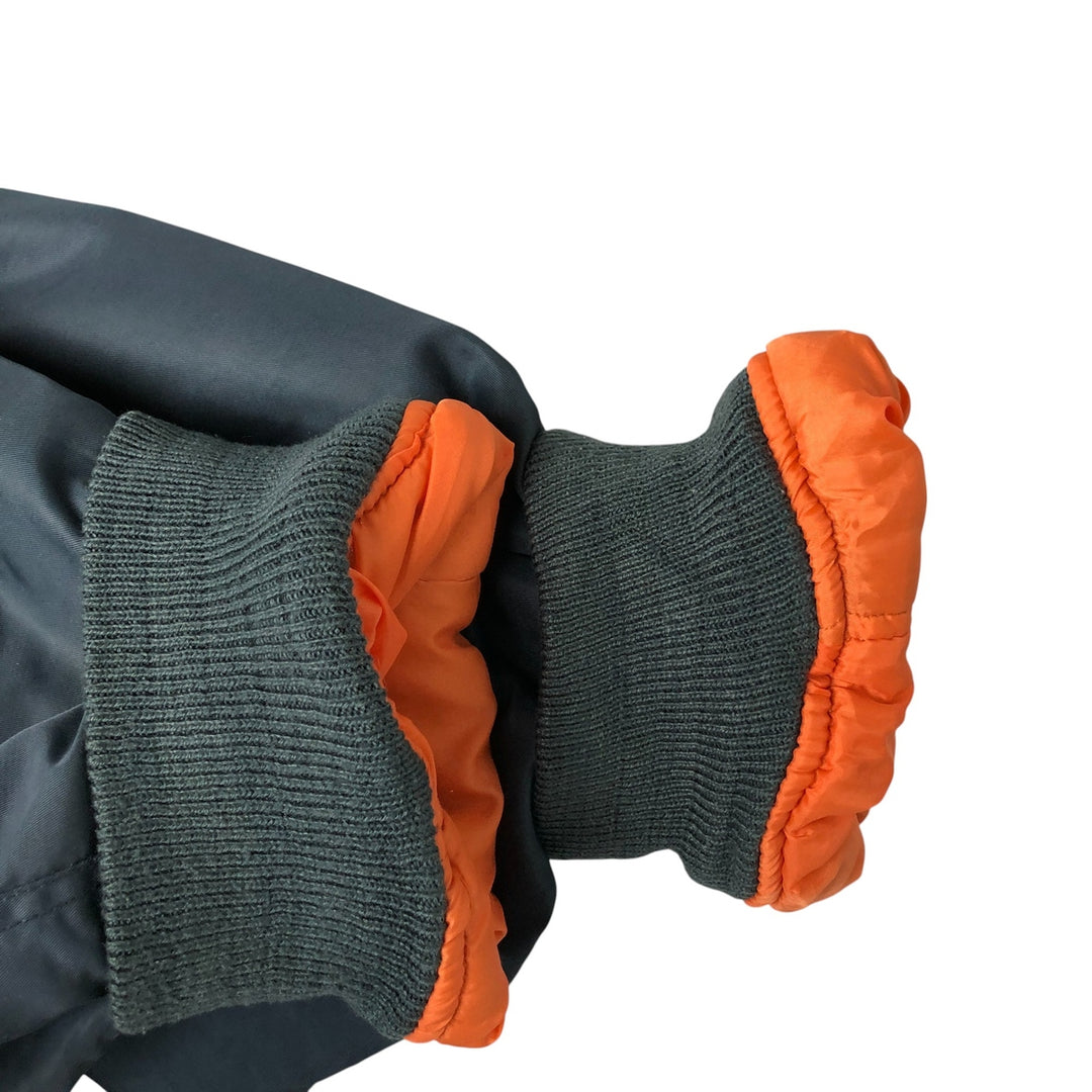 Civilian MIL-TEC MA-1 Type Padded Military Flight Jacket, Men's Size XXL unclear navy blue type Vintage Second Hand