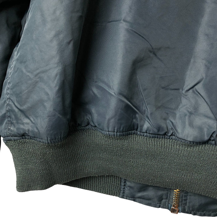 Civilian MIL-TEC MA-1 Type Padded Military Flight Jacket, Men's Size XXL unclear navy blue type Vintage Second Hand