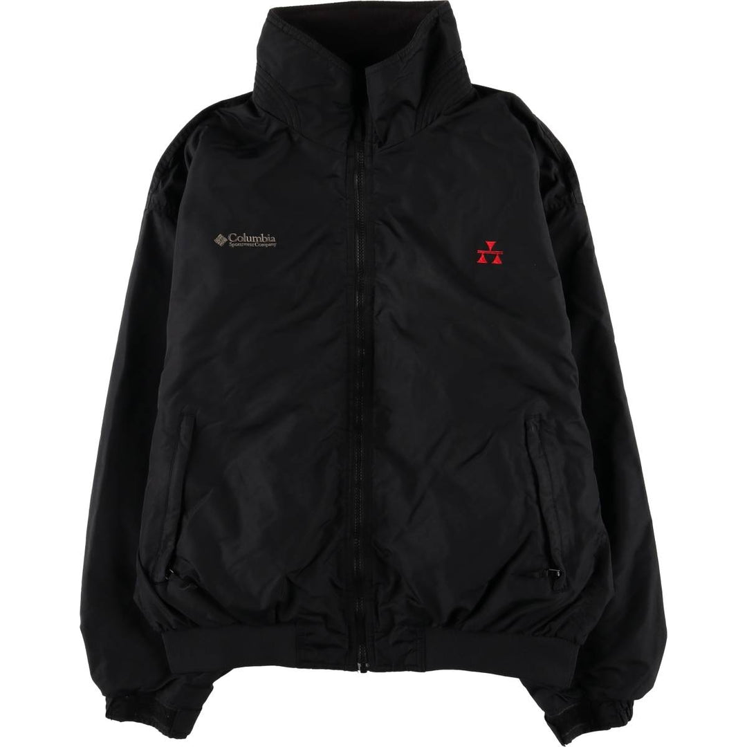 90s-00'S Vintage Columbia Padded Mountain Jacket, Shell Jacket, Puffer Jacket, Men's XL Nylon black type Vintage Second Hand