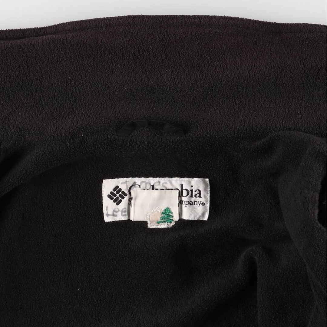 90s-00'S Vintage Columbia Padded Mountain Jacket, Shell Jacket, Puffer Jacket, Men's XL Nylon black type Vintage Second Hand