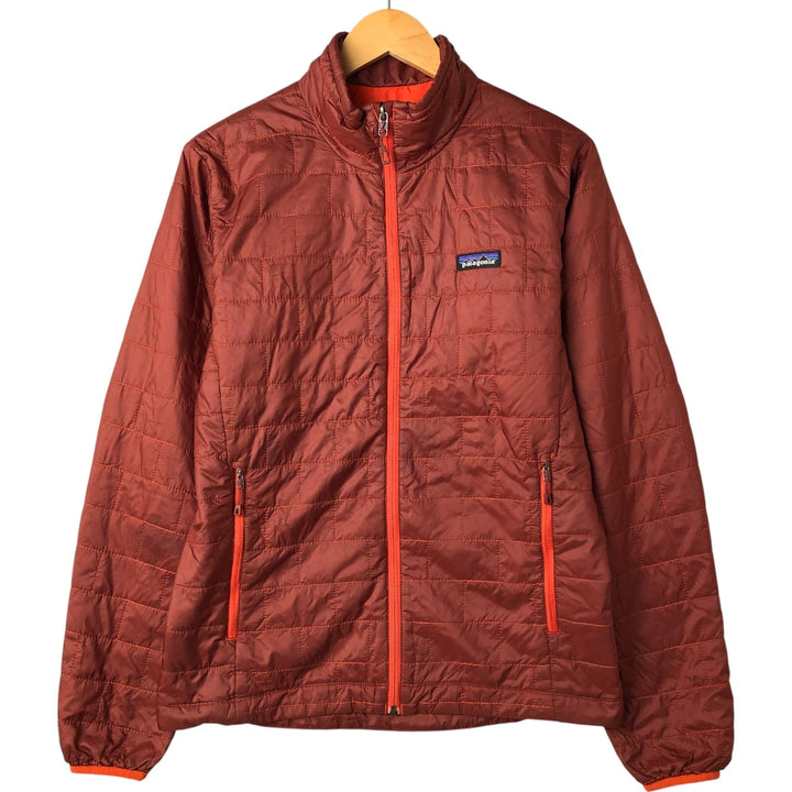 Patagonia Nano Puff Jacket (84212FA16), Men's Size Small polyester red type Vintage Second Hand