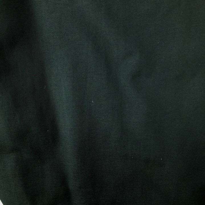 90s-00'S LLBean padded puffer jacket, men's size L Nylon Green type dark green Vintage Second Hand