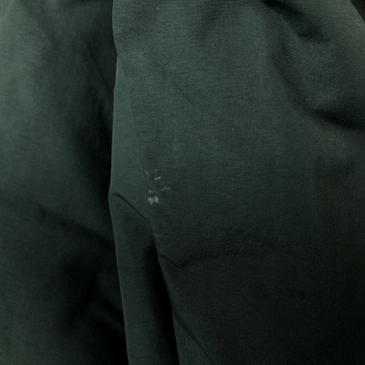 90s-00'S LLBean padded puffer jacket, men's size L Nylon Green type dark green Vintage Second Hand