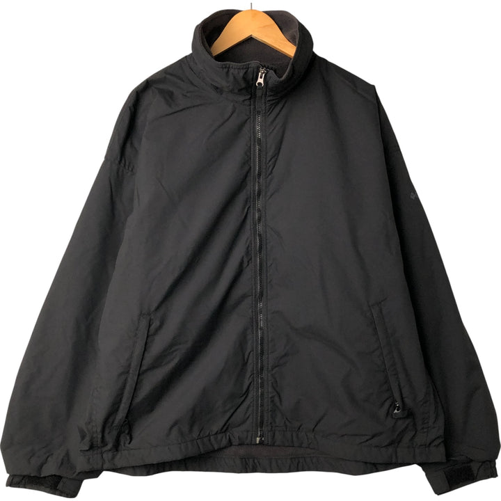 2000'S Columbia VERTEX padded puffer jacket, men's size XL Nylon black type Vintage Second Hand