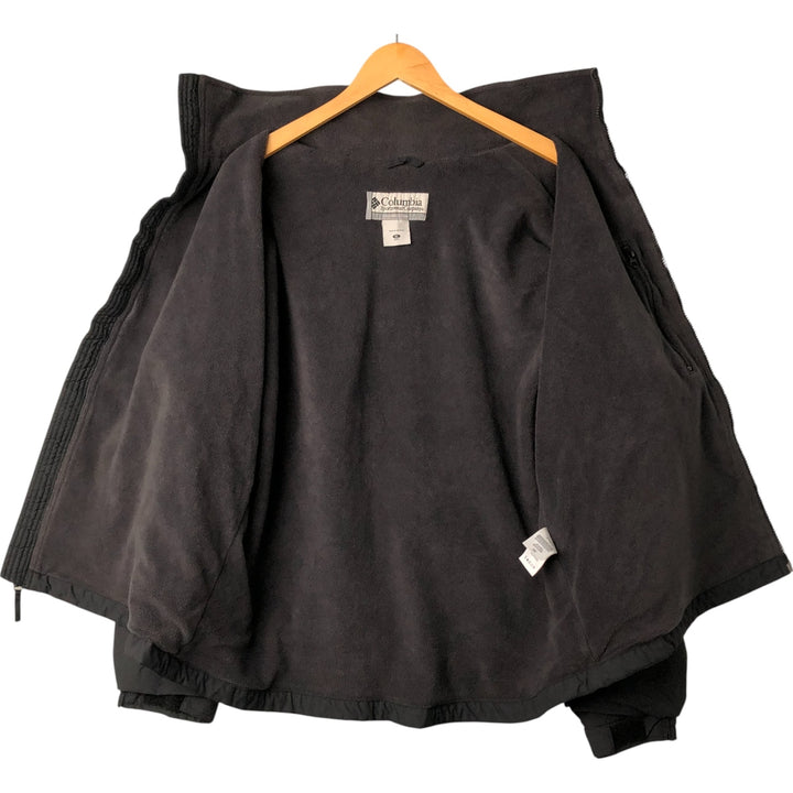 2000'S Columbia VERTEX padded puffer jacket, men's size XL Nylon black type Vintage Second Hand