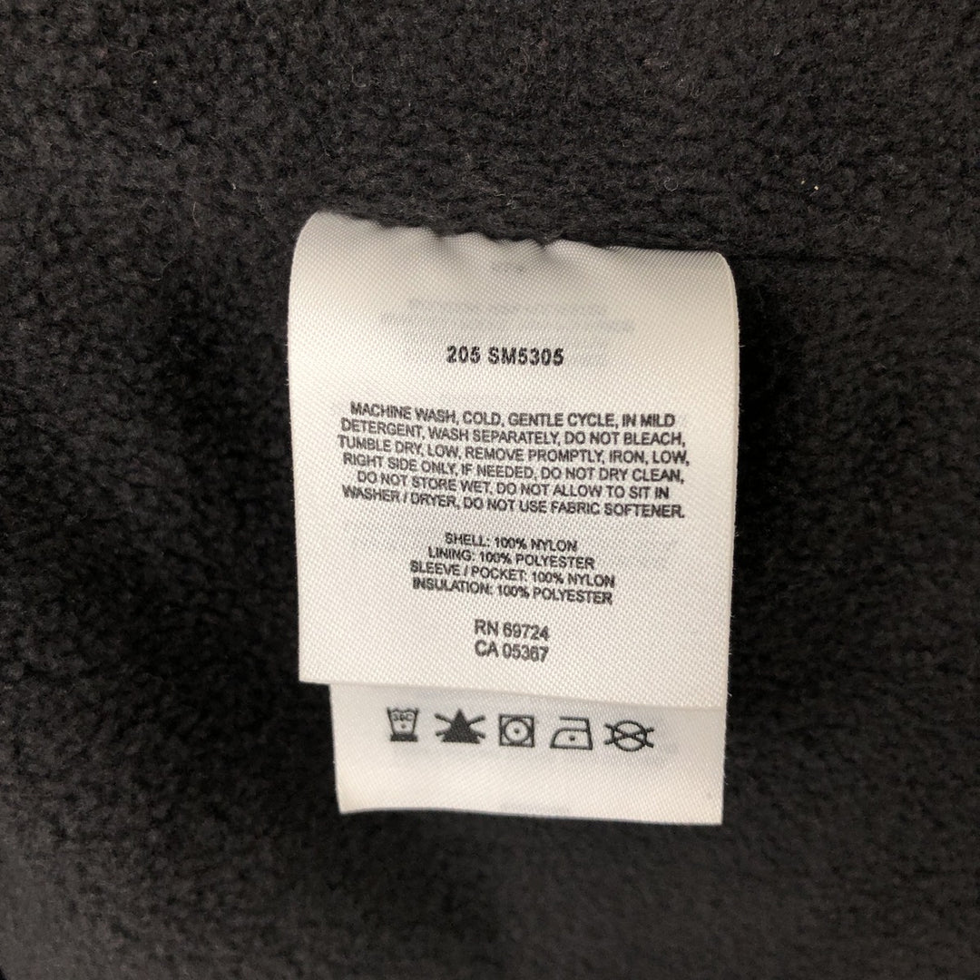 2000'S Columbia VERTEX padded puffer jacket, men's size XL Nylon black type Vintage Second Hand