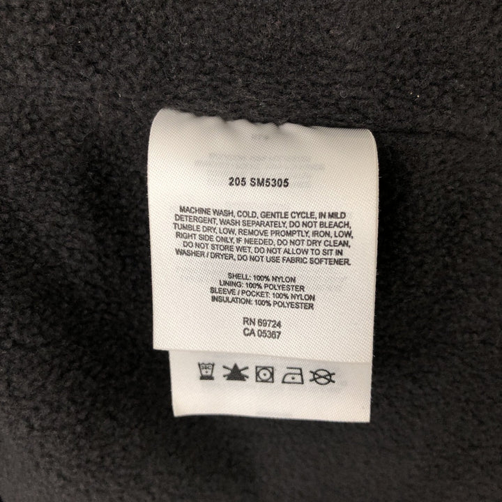 2000'S Columbia VERTEX padded puffer jacket, men's size XL Nylon black type Vintage Second Hand