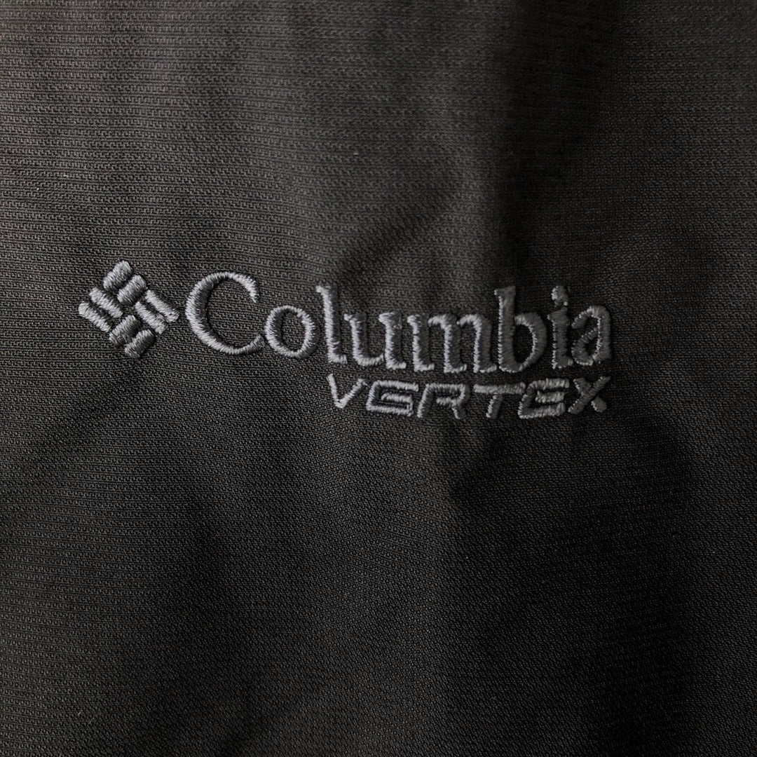 2000'S Columbia VERTEX padded puffer jacket, men's size XL Nylon black type Vintage Second Hand