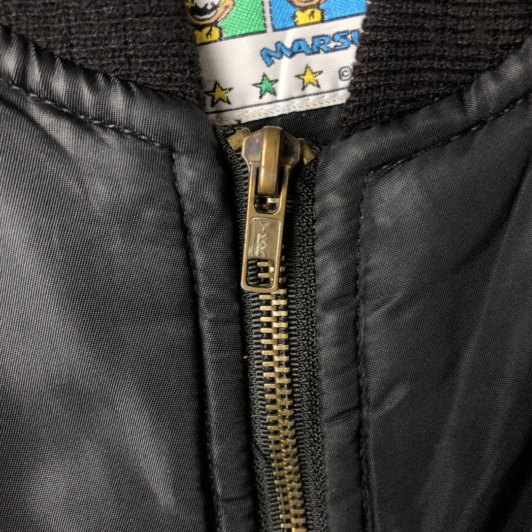 TROPICO Disney MARSUPILAMI Padded Military Flight Jacket, Men's XXL, Vintage Nylon black type Vintage Second Hand