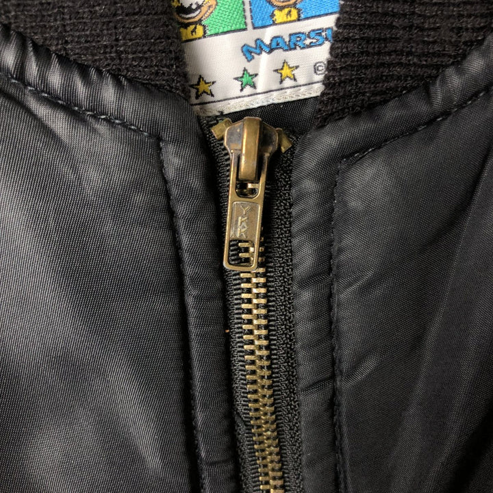 TROPICO Disney MARSUPILAMI Padded Military Flight Jacket, Men's XXL, Vintage Nylon black type Vintage Second Hand