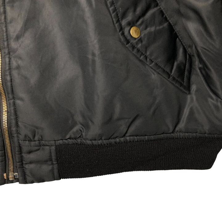 TROPICO Disney MARSUPILAMI Padded Military Flight Jacket, Men's XXL, Vintage Nylon black type Vintage Second Hand