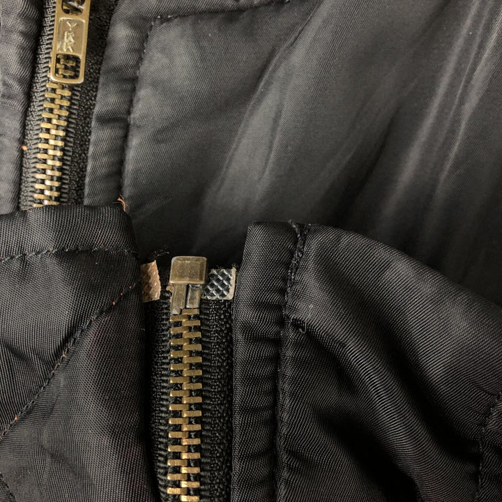 TROPICO Disney MARSUPILAMI Padded Military Flight Jacket, Men's XXL, Vintage Nylon black type Vintage Second Hand