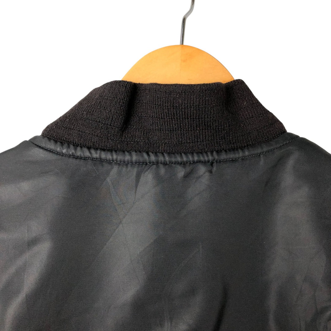 TROPICO Disney MARSUPILAMI Padded Military Flight Jacket, Men's XXL, Vintage Nylon black type Vintage Second Hand