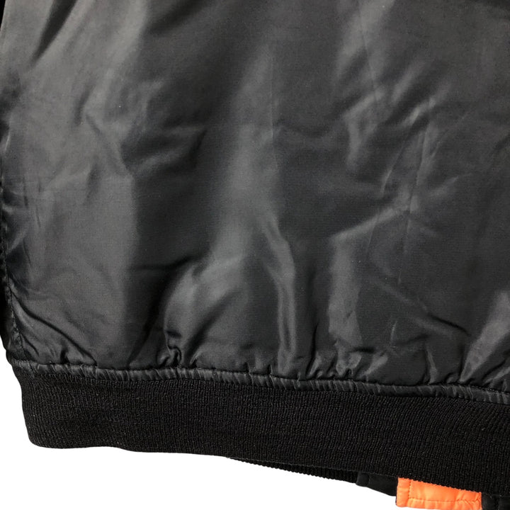 TROPICO Disney MARSUPILAMI Padded Military Flight Jacket, Men's XXL, Vintage Nylon black type Vintage Second Hand