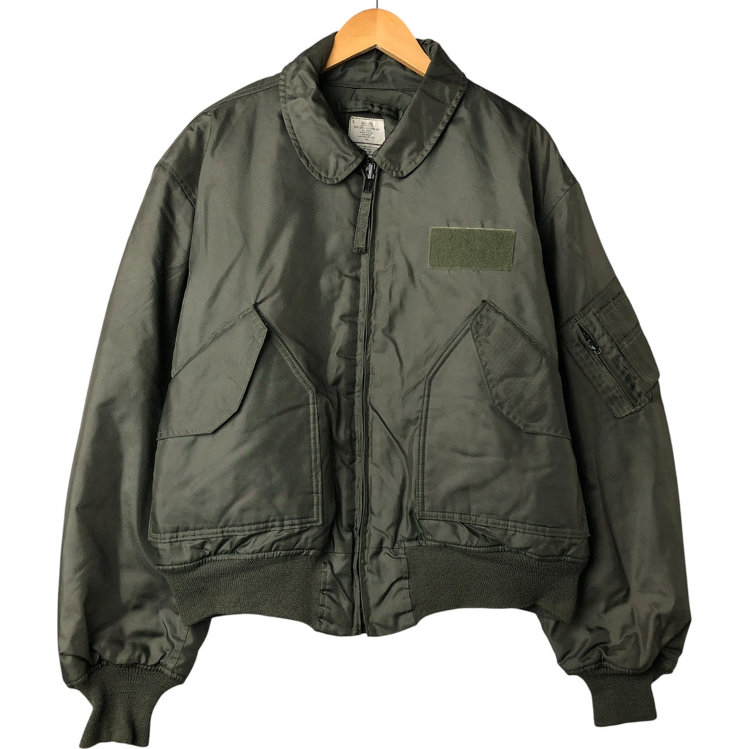 1990'S US Military Alpha CWU-45 Aramid Khaki type Vintage Second Hand