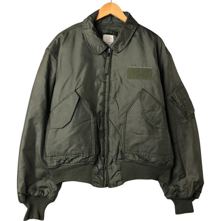 1990'S US Military Alpha CWU-45 Aramid Khaki type Vintage Second Hand