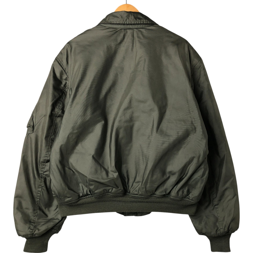 1990'S US Military Alpha CWU-45 Aramid Khaki type Vintage Second Hand