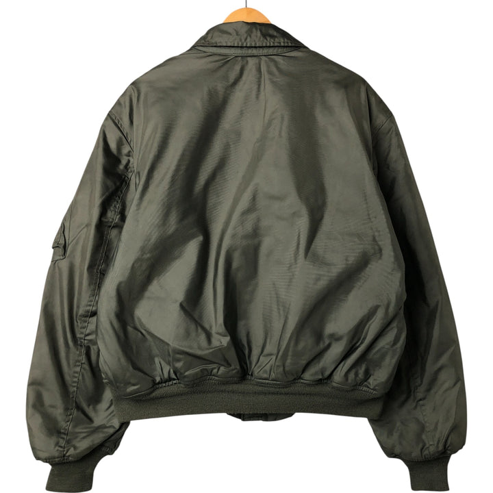 1990'S US Military Alpha CWU-45 Aramid Khaki type Vintage Second Hand