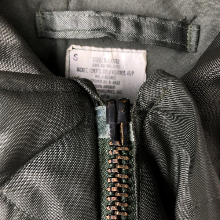 1990'S US Military Alpha CWU-45 Aramid Khaki type Vintage Second Hand