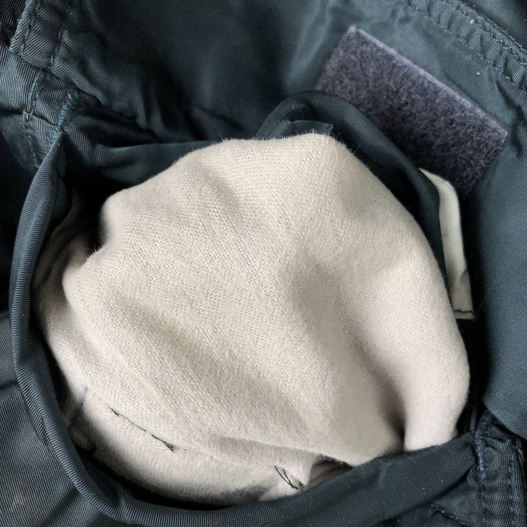 90'S civilian SCHOTT CWU-45 Nylon navy blue type Vintage Second Hand