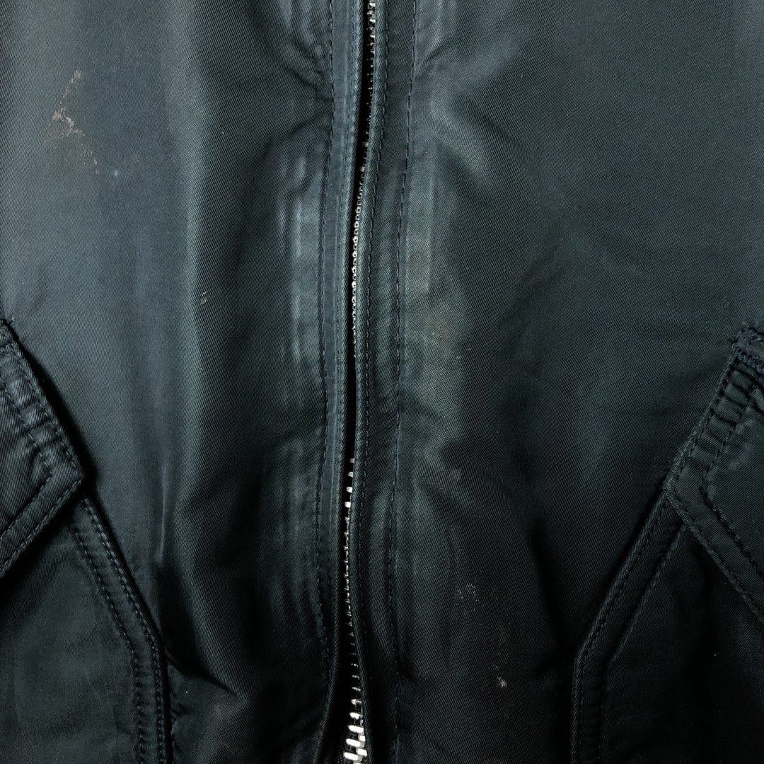 90'S civilian SCHOTT CWU-45 Nylon navy blue type Vintage Second Hand