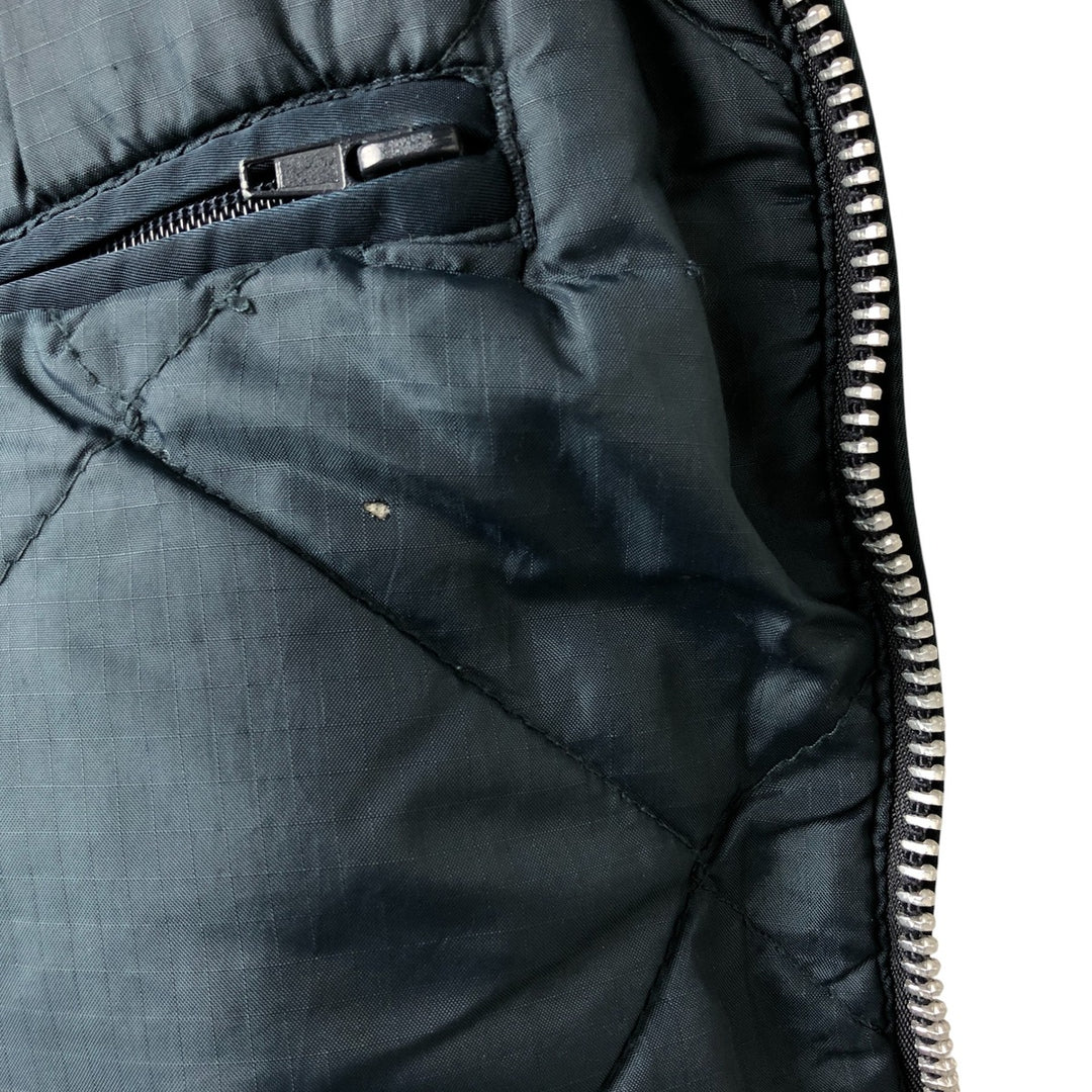 90'S civilian SCHOTT CWU-45 Nylon navy blue type Vintage Second Hand