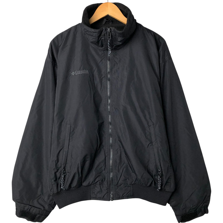 90s-00'S Columbia Padded Puffer Jacket, Men's Size Medium Nylon black type Vintage Second Hand