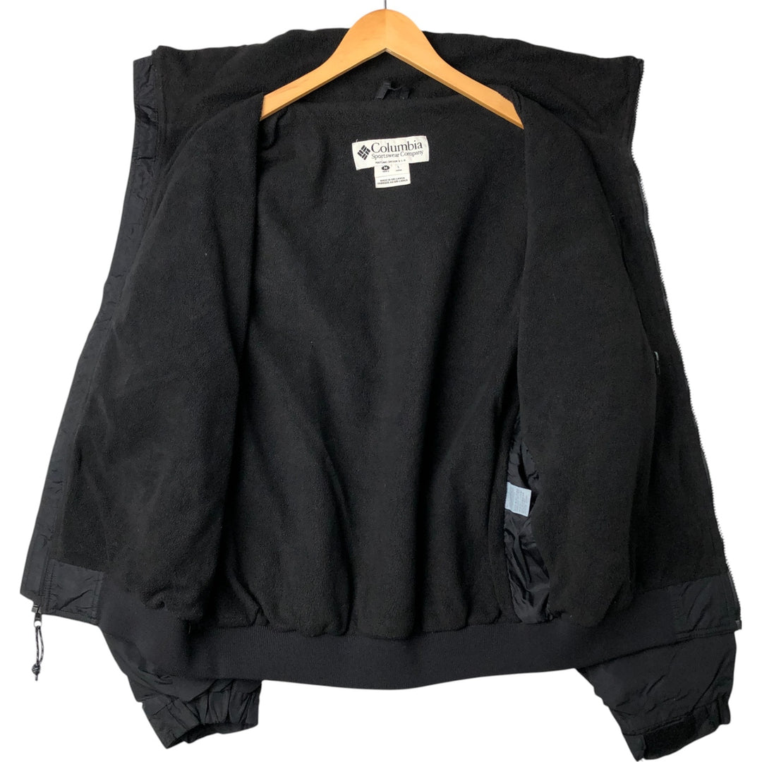 90s-00'S Columbia Padded Puffer Jacket, Men's Size Medium Nylon black type Vintage Second Hand