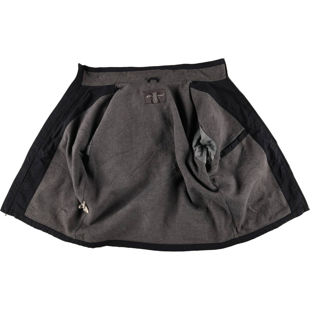 Eddie Bauer Padded Mountain Jacket, Shell Jacket, Puffer Jacket, Men's Size L Nylon black type Vintage Second Hand