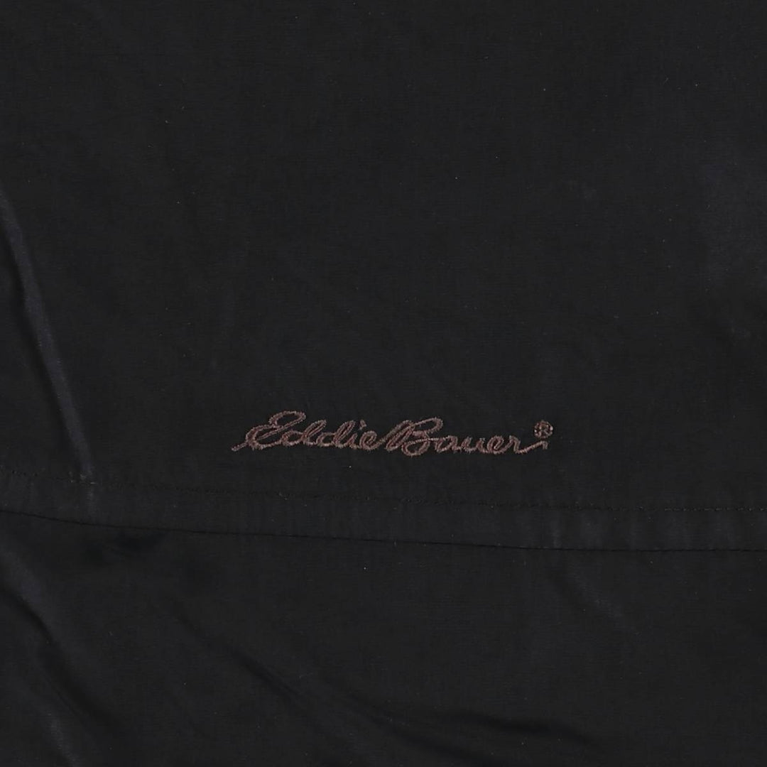 Eddie Bauer Padded Mountain Jacket, Shell Jacket, Puffer Jacket, Men's Size L Nylon black type Vintage Second Hand