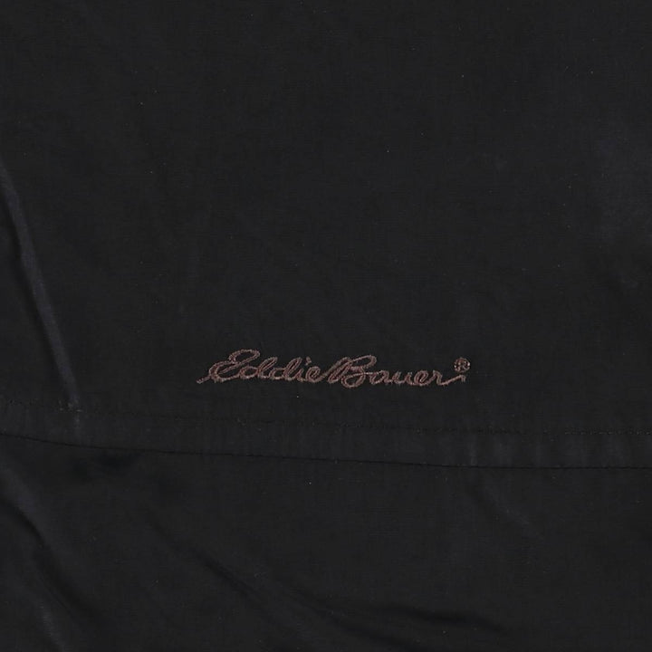 Eddie Bauer Padded Mountain Jacket, Shell Jacket, Puffer Jacket, Men's Size L Nylon black type Vintage Second Hand