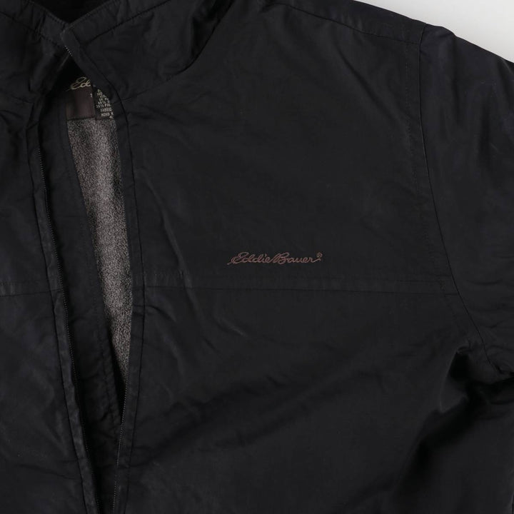 Eddie Bauer Padded Mountain Jacket, Shell Jacket, Puffer Jacket, Men's Size L Nylon black type Vintage Second Hand