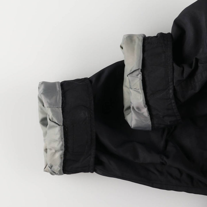 Eddie Bauer Padded Mountain Jacket, Shell Jacket, Puffer Jacket, Men's Size L Nylon black type Vintage Second Hand