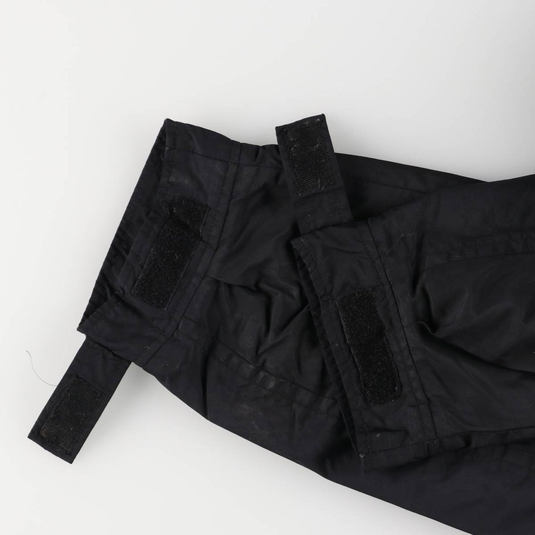 Eddie Bauer Padded Mountain Jacket, Shell Jacket, Puffer Jacket, Men's Size L Nylon black type Vintage Second Hand