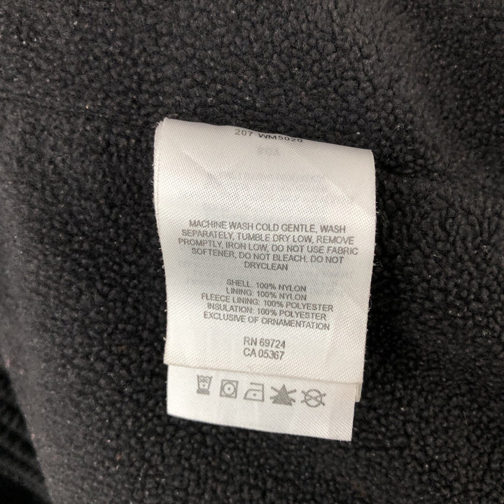 00'S Columbia padded jacket, puffer jacket, men's XL size Nylon black type Vintage Second Hand