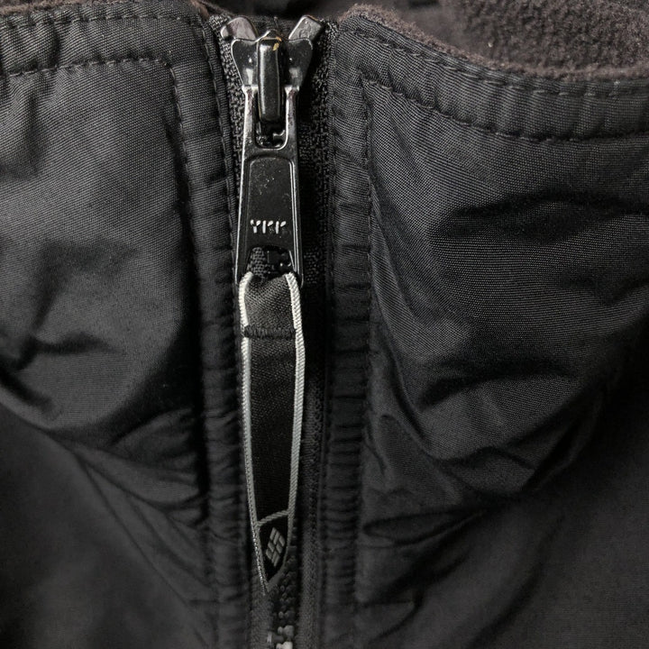 00'S Columbia padded jacket, puffer jacket, men's XL size Nylon black type Vintage Second Hand