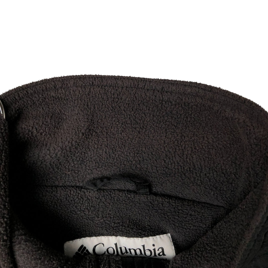 00'S Columbia padded jacket, puffer jacket, men's XL size Nylon black type Vintage Second Hand