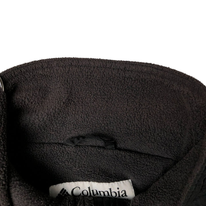 00'S Columbia padded jacket, puffer jacket, men's XL size Nylon black type Vintage Second Hand